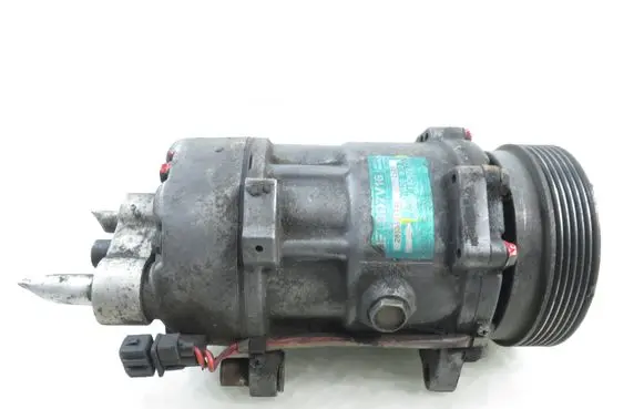 Seat Alhambra (Mk1) Air conditioning (A/C) compressor (pump) 95NW19D629CB 7M0820803D