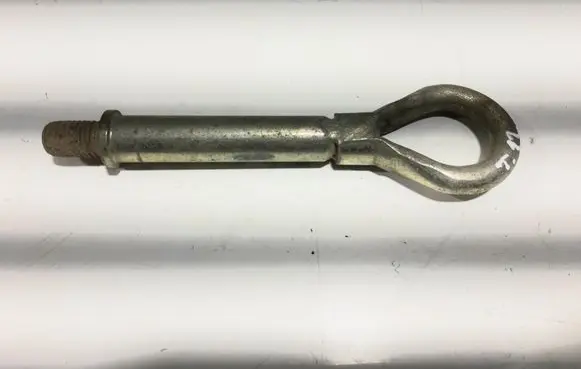 Towing hook eye