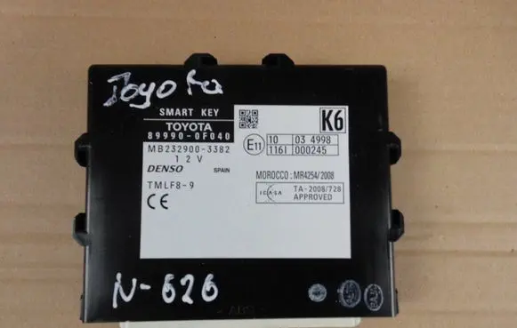 Toyota Verso Keyless (KESSY) go control unit/module 899900F040