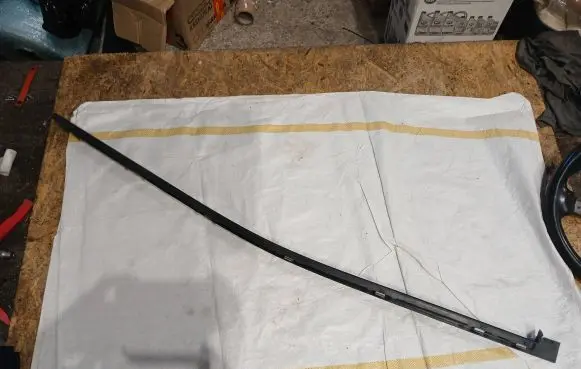 Porsche Cayenne (92A) Side skirt front trim 7P5853538