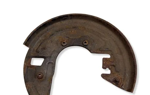 Volkswagen PASSAT B5 Front brake disc dust cover plate 