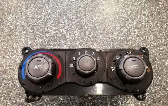 Hyundai Matrix Climate control unit 9725017XXX