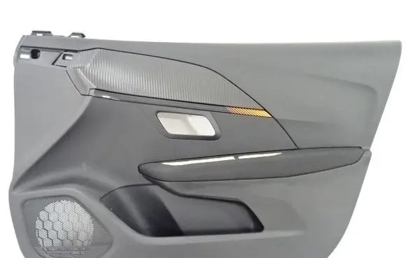 Front door card panel trim