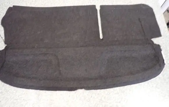 Toyota Yaris Parcel shelf load cover 