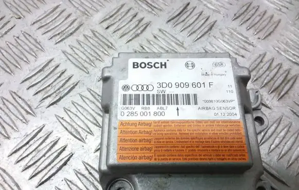 Volkswagen Touareg I Airbag control unit/module 3D0909601F