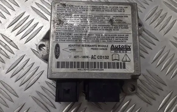 Ford Mondeo Mk III Airbag control unit/module 4S7T-14B056-AC