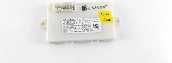 Mercedes-Benz C W205 Keyless (KESSY) go control unit/module A2229007111 A2229018202 A2229020311