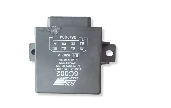 Audi A3 S3 A3 Sportback 8P Tow bar relay 5C002 12V3352W E4020712