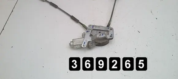 Front door window regulator with motor