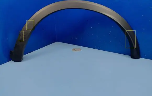 Rear arch trim