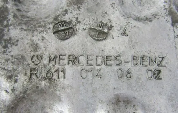Mercedes-Benz C W203 Oil sump Nra