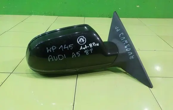 Audi A5 8T 8F Front door electric wing mirror PRAWE WP145