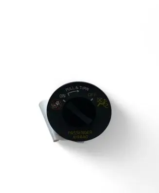 Passenger airbag on/off switch