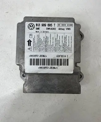 Volkswagen Golf V Airbag control unit/module 1K0909605T 5WK43412
