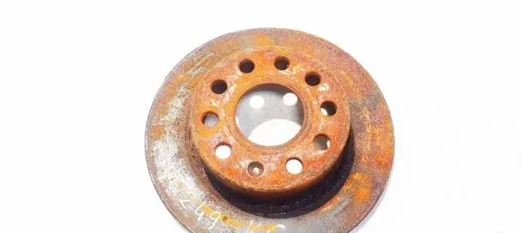 Skoda Octavia Mk2 (1Z) Rear brake disc neventiliuojamas