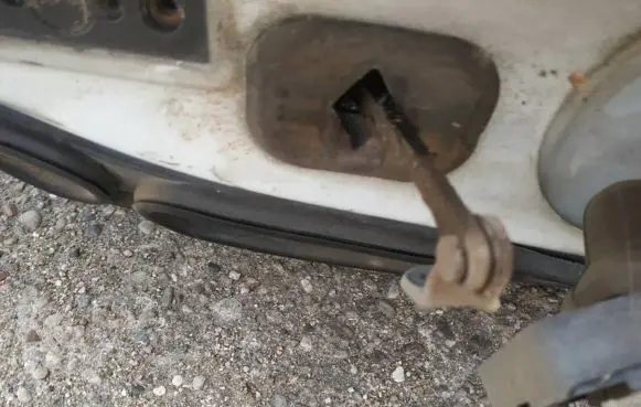 Renault Espace III Front door check strap stopper 