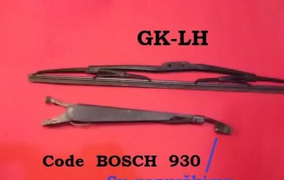 Citroen Berlingo Rear wiper blade arm BOSCH930