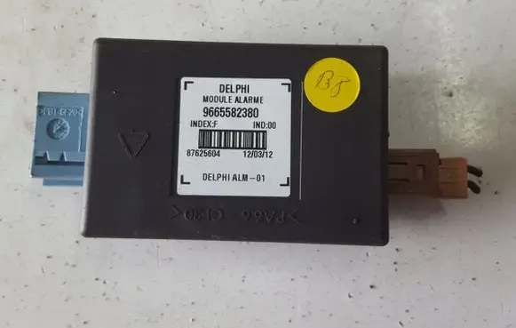 Citroen C5 Alarm control unit/module 9665582380