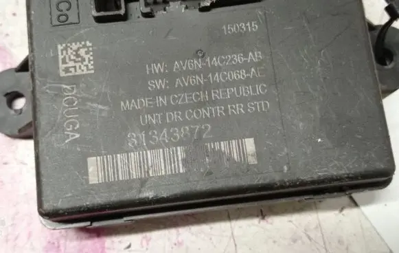 Volvo S60 Door control unit/module 31343872 AV6N14C236AB AV6N14C068AE