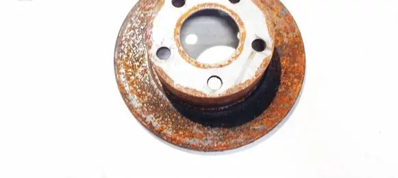 Audi 100 S4 C4 Rear brake disc neventiliuojamas