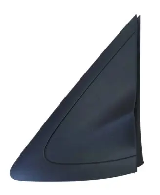 Front door glass trim molding