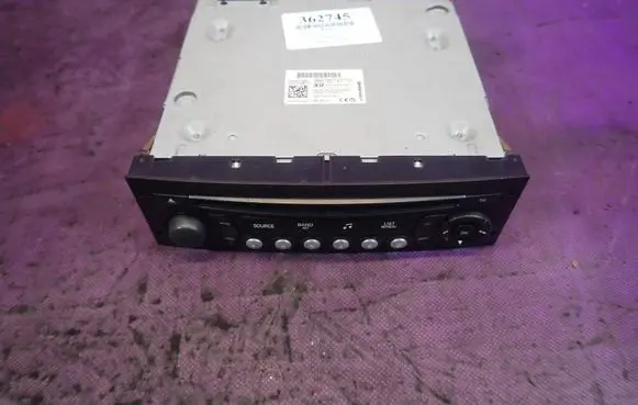 Peugeot 1007 Radio/CD/DVD/GPS head unit 98016072XT01