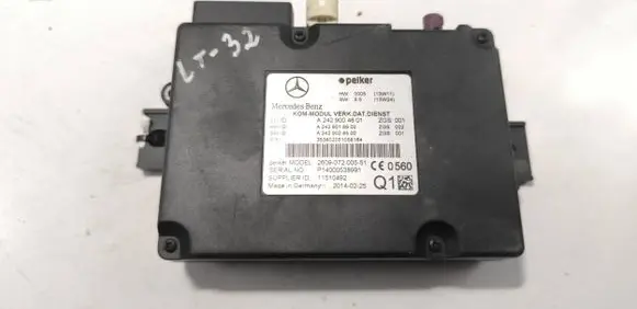 Mercedes-Benz A W176 Phone control unit/module A2429004801 A2429018900 A2429028500