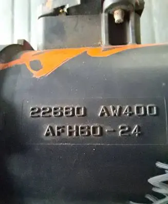 Nissan Primera Mass air flow meter 226807S000 22680AW400