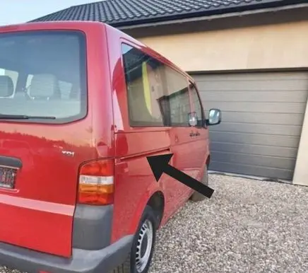 Volkswagen Transporter - Caravelle T5 Sliding door middle rail 7H1843872