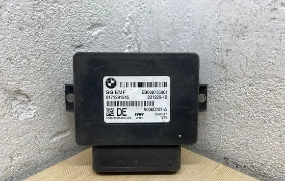 BMW X3 F25 Hand brake control module 6887358 A006D781A 23122010