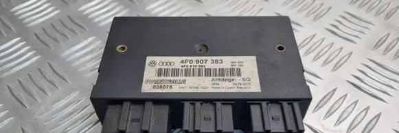 Audi A6 S6 C6 4F Tow bar trailer control unit/module 4F0907383 4F0910383 506078