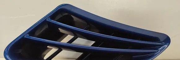Dashboard side air vent grill/cover trim