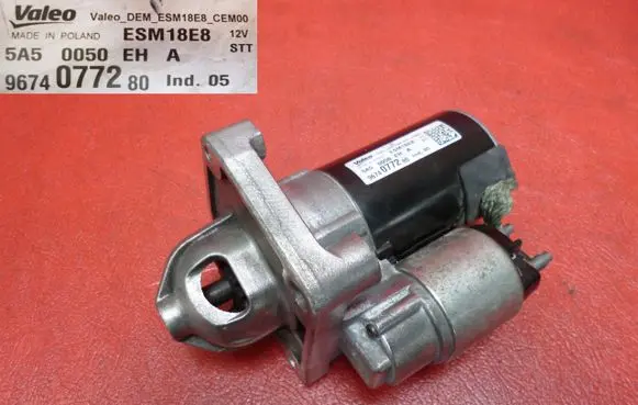 Citroen C3 Starter motor 9674077280