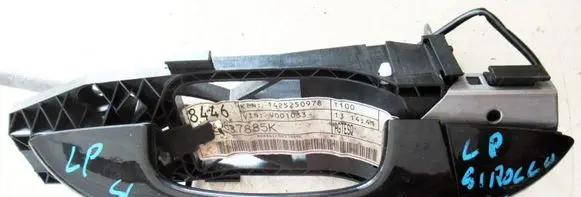 Volkswagen Scirocco Front door exterior handle 1K8837885K