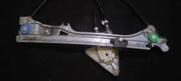Sliding door window regulator with motor