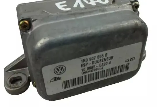 Volkswagen Golf Plus ESP acceleration yaw rate sensor 1K0907655B 10098503204 U9D4D290LZ