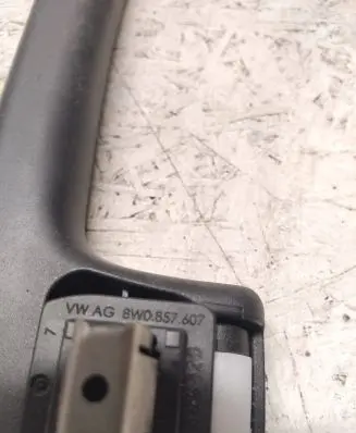 Front interior roof grab handle