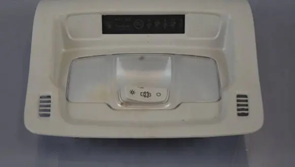 Citroen C3 Headlining lighting console trim 9811856677 7533