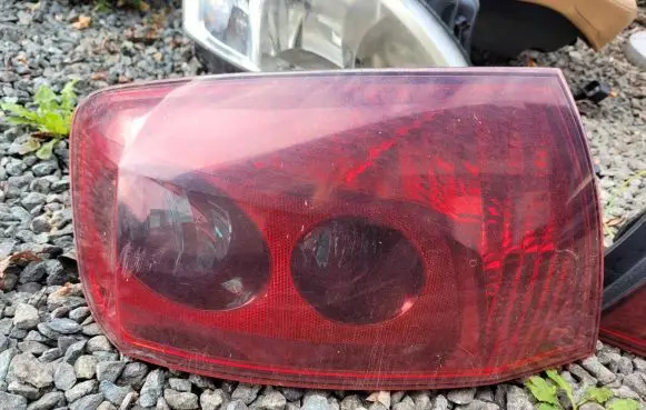 Peugeot 407 Rear/tail lights 9641945380