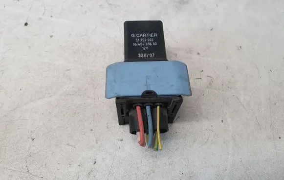 Peugeot 206 Glow plug pre-heat relay 9640469680 51252002