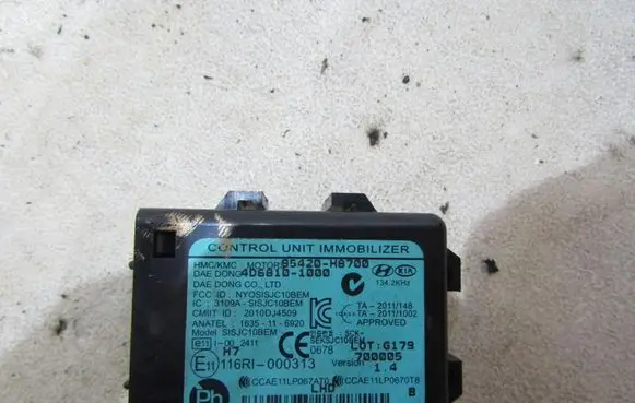 KIA Stonic Immobilizer control unit/module 95420-HB700