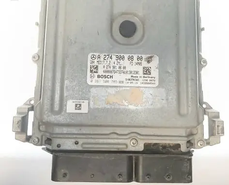 Mercedes-Benz C W205 Engine control unit/module A2749000800 A2749010600 0261S08785