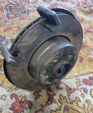 BMW X5 F15 Rear wheel hub spindle/knuckle 6877217