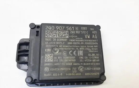 Audi Q3 F3 Distronic sensor radar 2Q0907561H