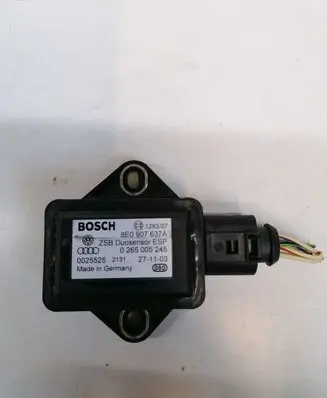 Audi A6 S6 C5 4B ESP acceleration yaw rate sensor 8E0907637A