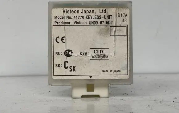 Other control units/modules