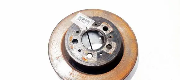 Volvo S60 Rear brake disc neventiliuojamas