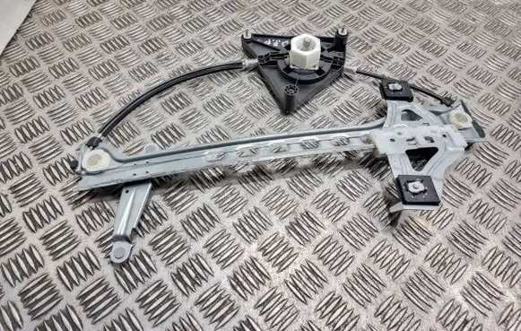 Front window lifting mechanism without motor