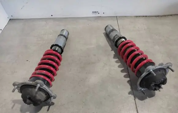 Audi A6 C7 Front shock absorber with coil spring