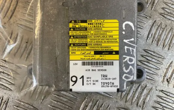Toyota Corolla Verso AR10 Airbag control unit/module 891700F032 213819107 30760844F8